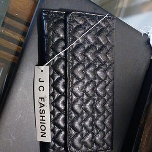 Black Quilted Wallet